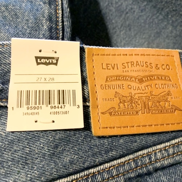 Levi's Premium Wedgie Straight Jeans Size 27 - Picture 11 of 13